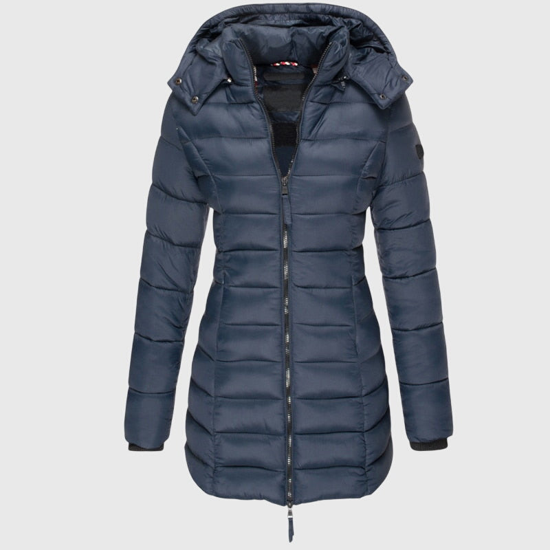 Nives | Piumino Donna Lungo dalla Vestibilità Comoda