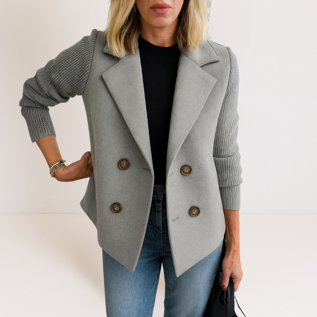 Lena | Blazer Donna Doppiopetto dal Taglio Strutturato