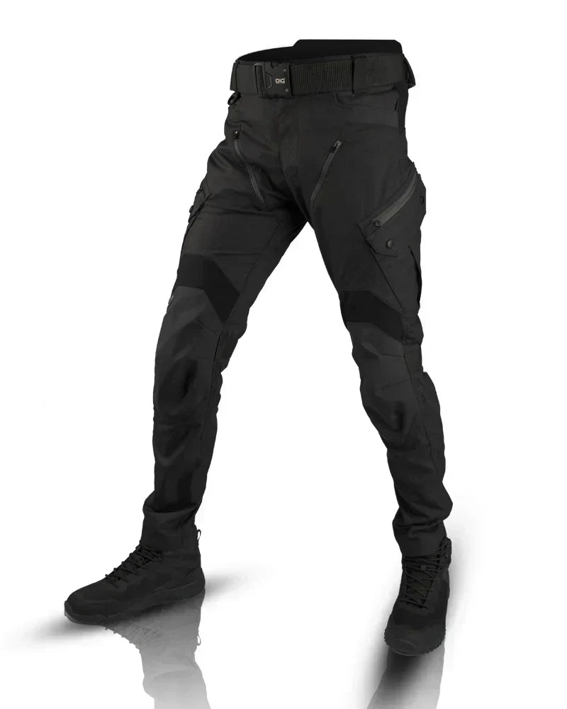 Nino | Pantaloni Uomo Tattici Impermeabili con Tasche Utility