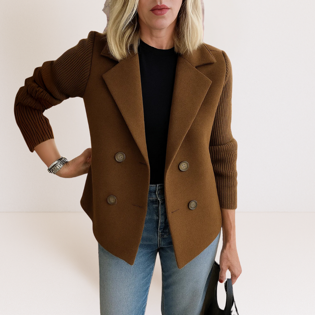 Lena | Blazer Donna Doppiopetto dal Taglio Strutturato