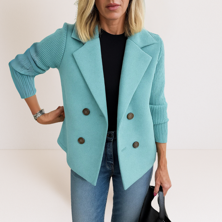 Lena | Blazer Donna Doppiopetto dal Taglio Strutturato