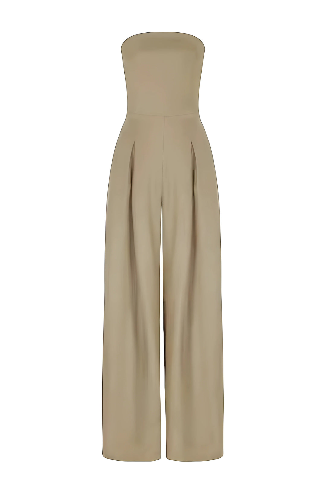 Celestia | Tuta Donna Elegante Senza Spalline a Gamba Larga