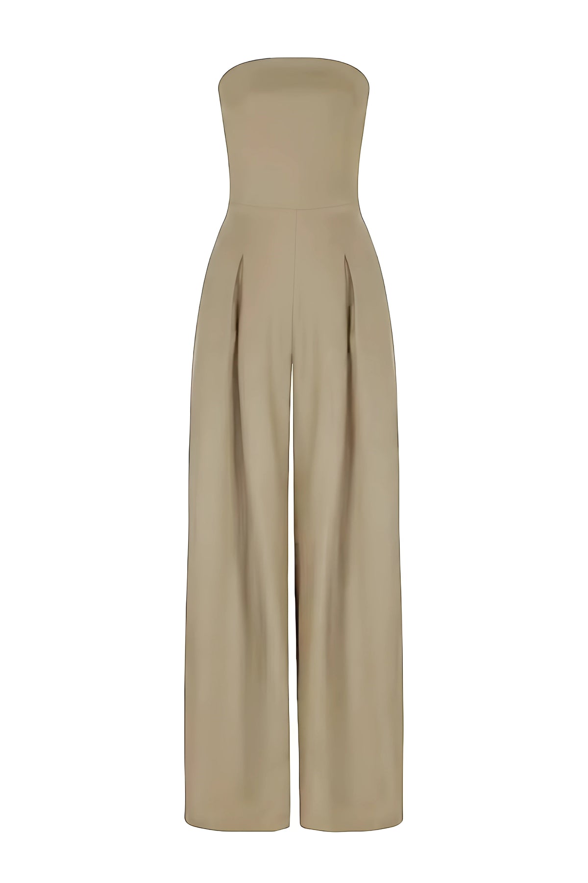 Celestia | Tuta Donna Elegante Senza Spalline a Gamba Larga