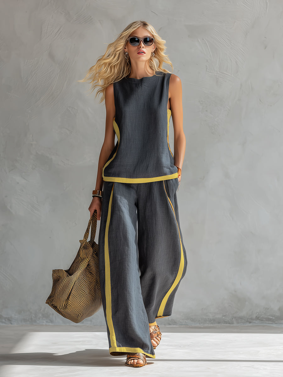 Luneria | Completo Donna Due Pezzi con Camicia e Pantaloni