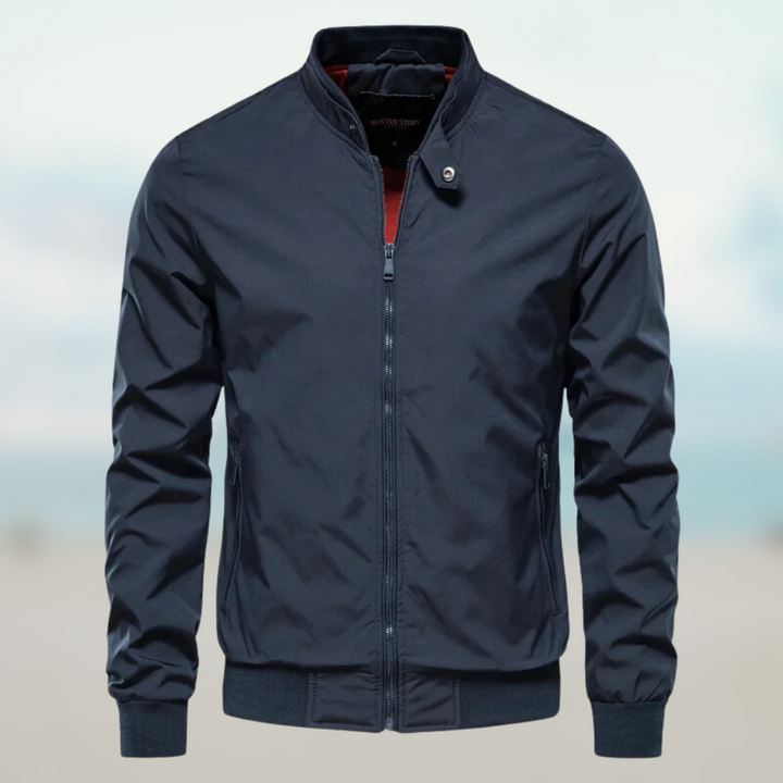 Nicolò | Giacca Uomo Stile Bomber con Tasche con Zip