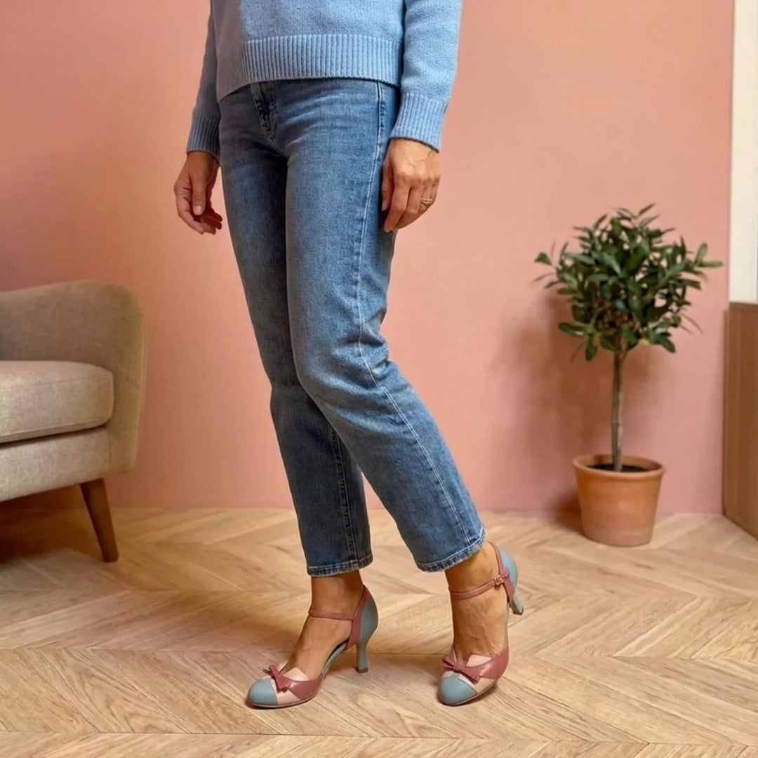 Alba | Sandali Donna Vintage con Suola Confortevole