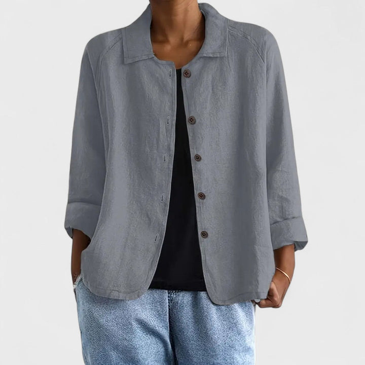 Elena | Camicia Donna Leggera con Vestibilità Rilassata