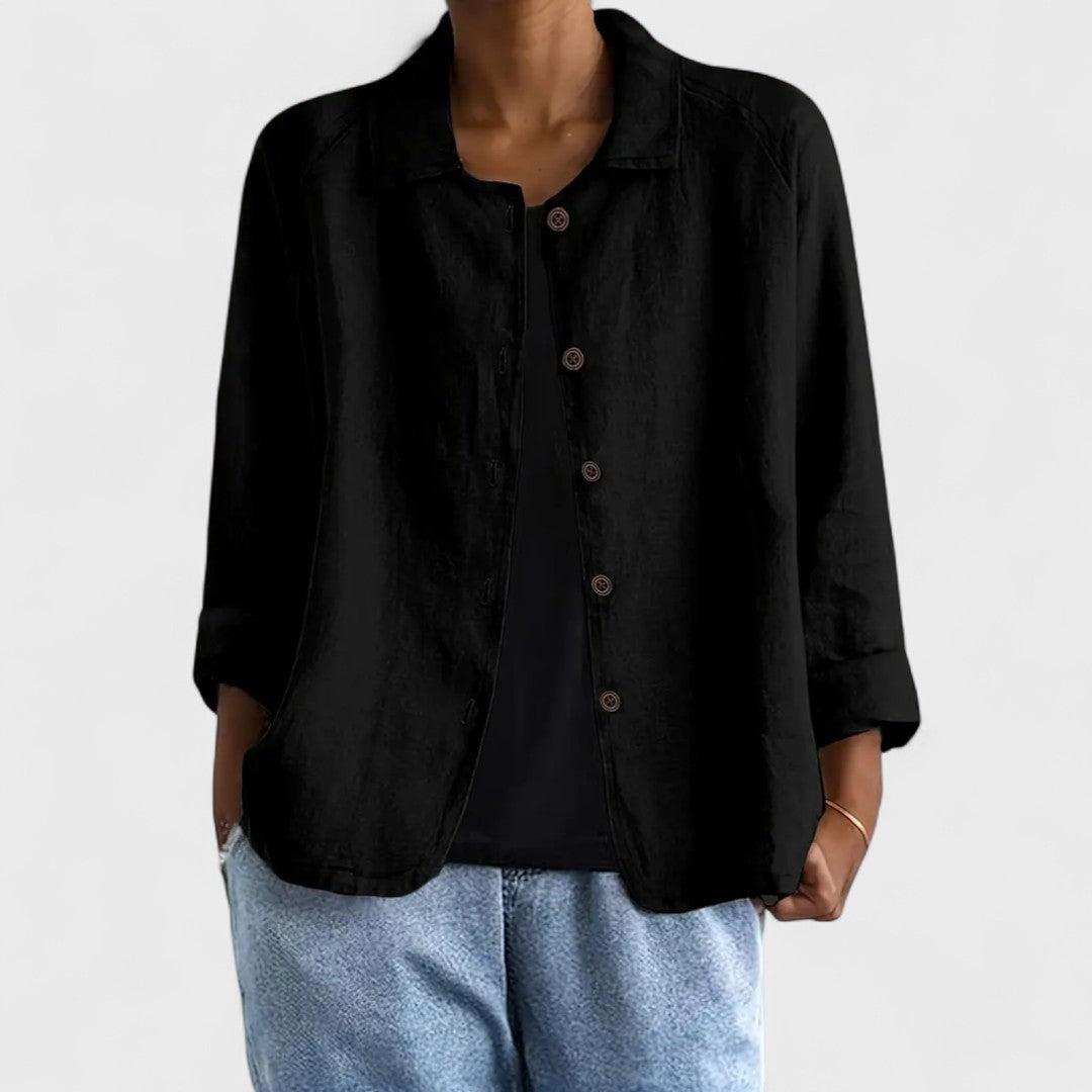 Elena | Camicia Donna Leggera con Vestibilità Rilassata