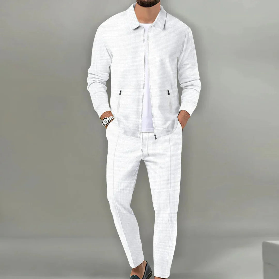 Ettore | Tuta Uomo Due Pezzi con Giacca con Zip e Pantaloni Coordinati