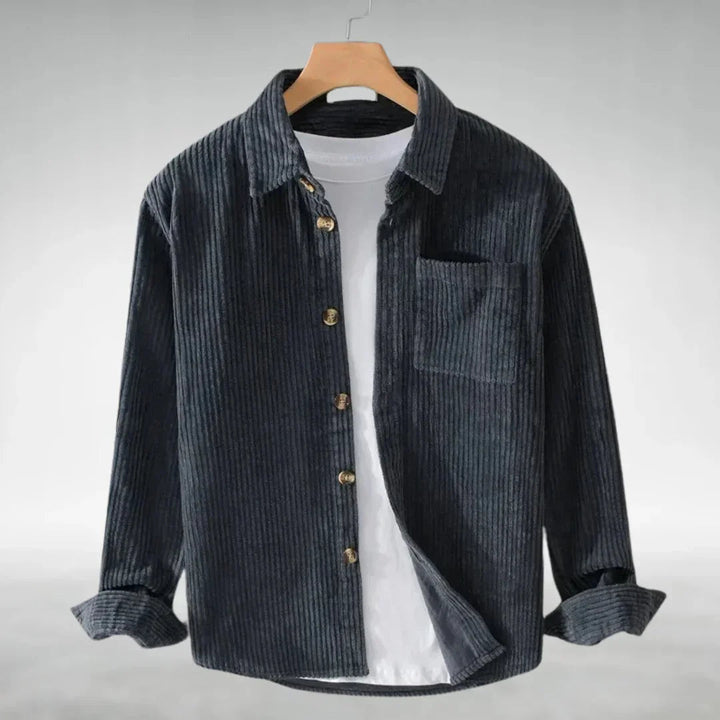 Raffaele | Camicia Uomo in Velluto a Coste