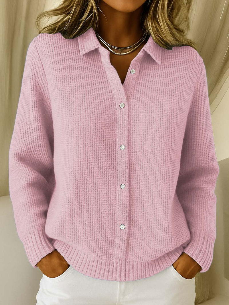 Sorelia | Maglia Donna Girocollo con Dettagli a Coste