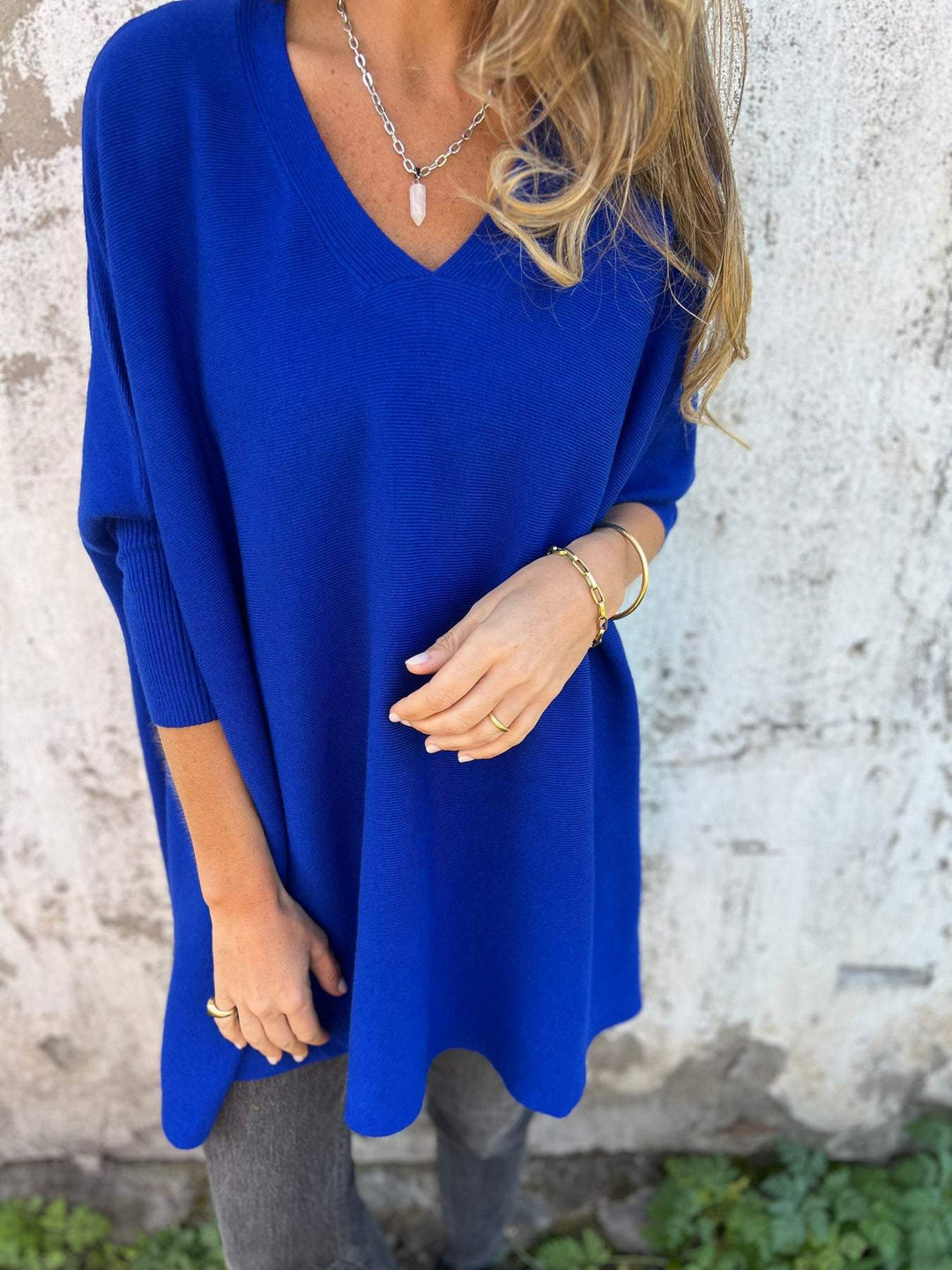 Flora | Pullover Donna con Scollo a V e Vestibilità Morbida