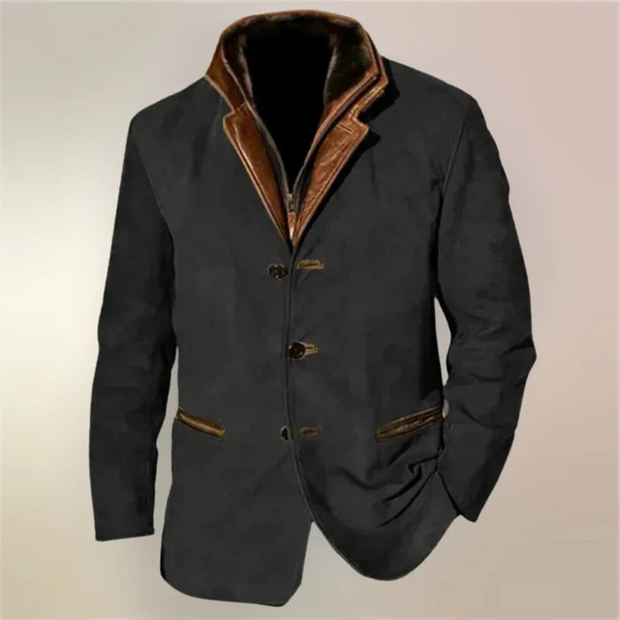 Giacomo | Giacca Uomo Vintage con Colletto Classico