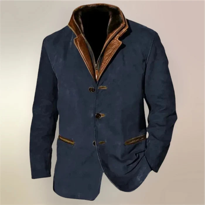Giacomo | Giacca Uomo Vintage con Colletto Classico