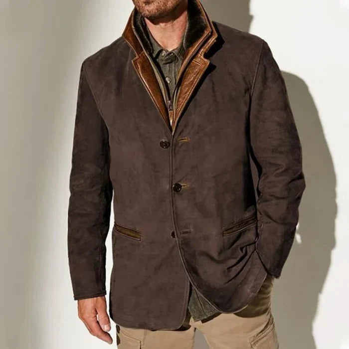 Giacomo | Giacca Uomo Vintage con Colletto Classico