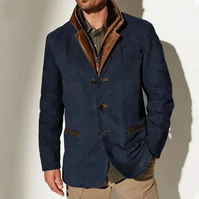Giacomo | Giacca Uomo Vintage con Colletto Classico