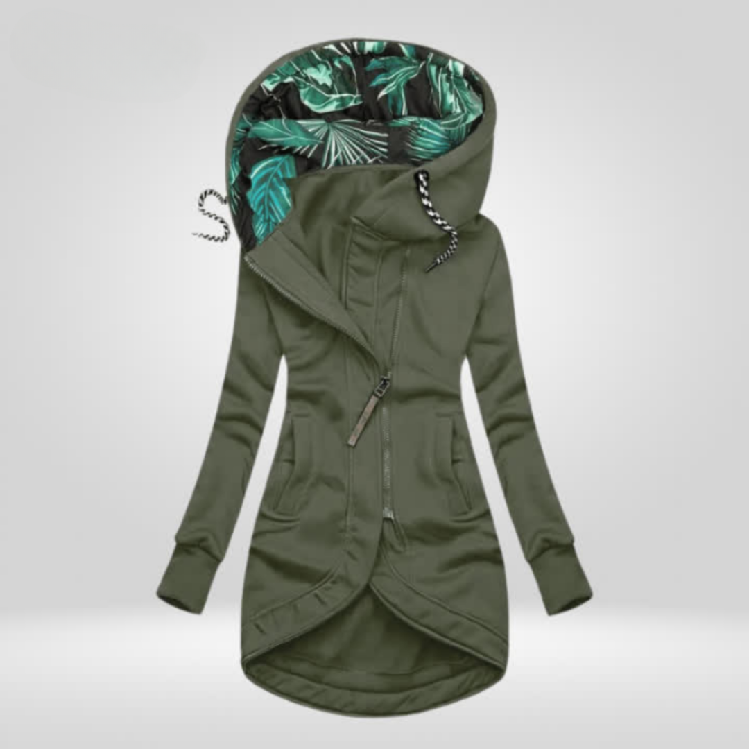 Azzurra | Cappotto Donna Antivento dalla Linea Femminile