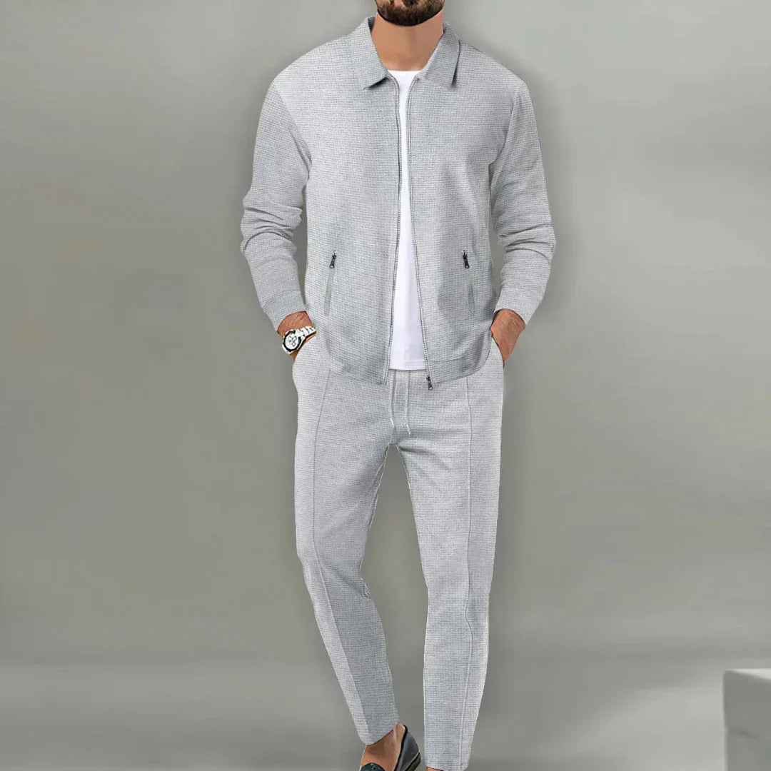 Ettore | Tuta Uomo Due Pezzi con Giacca con Zip e Pantaloni Coordinati