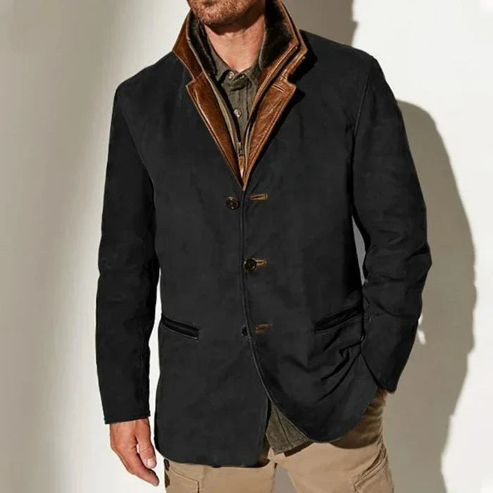 Giacomo | Giacca Uomo Vintage con Colletto Classico