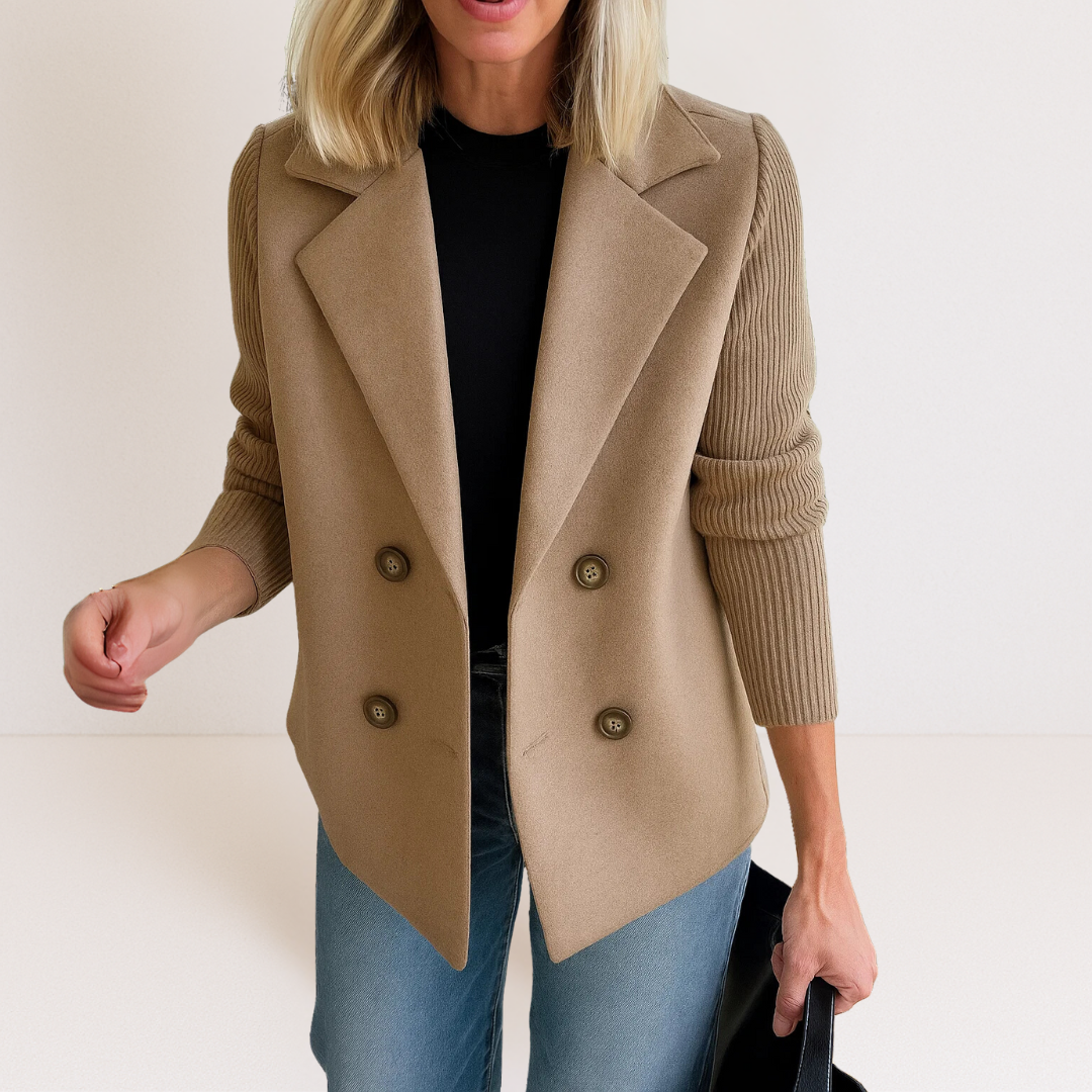 Lena | Blazer Donna Doppiopetto dal Taglio Strutturato