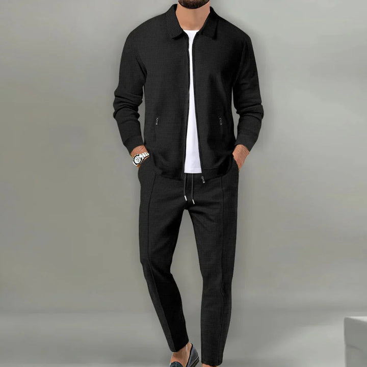 Ettore | Tuta Uomo Due Pezzi con Giacca con Zip e Pantaloni Coordinati