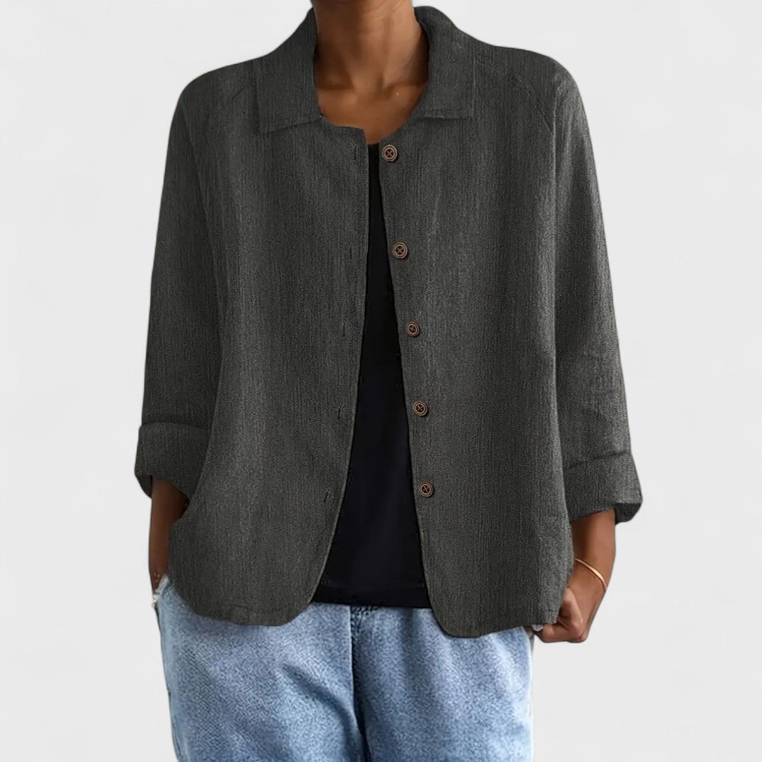 Elena | Camicia Donna Leggera con Vestibilità Rilassata