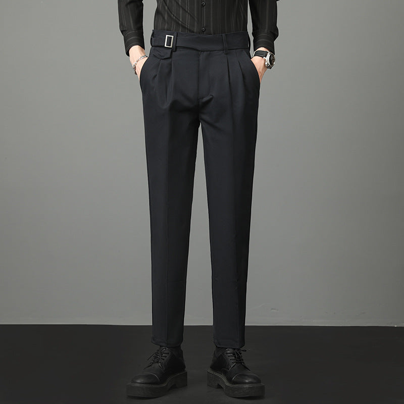 Alessio | Pantaloni Uomo Slim Fit a Gamba Dritta