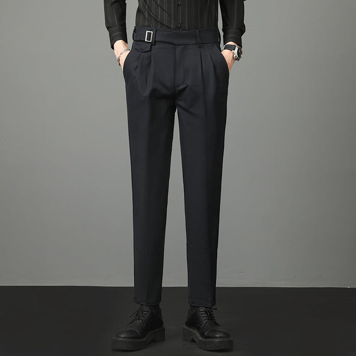 Alessio | Pantaloni Uomo Slim Fit a Gamba Dritta
