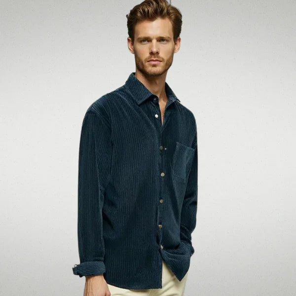 Raffaele | Camicia Uomo in Velluto a Coste