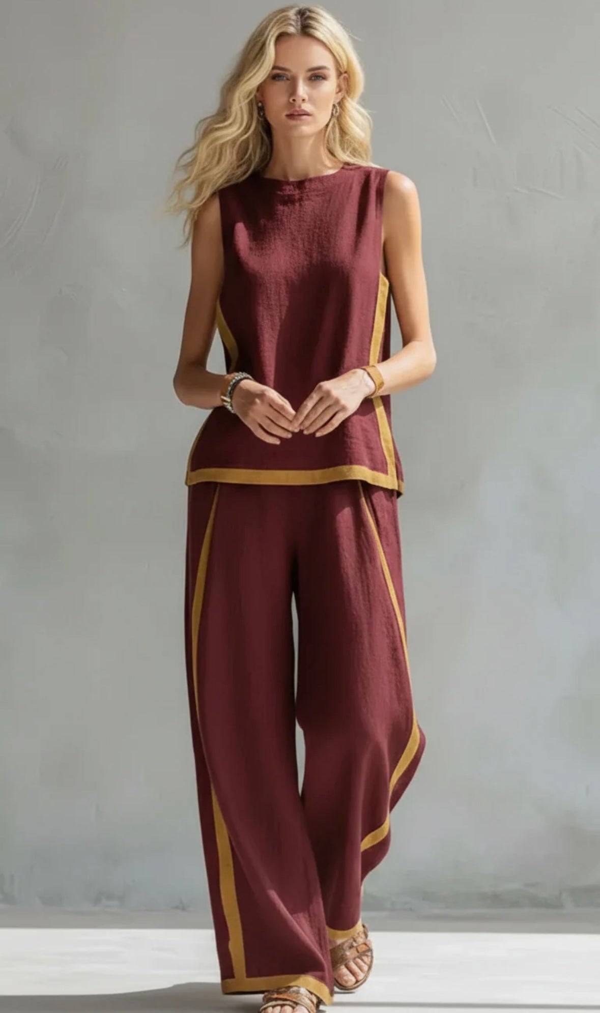 Luneria | Completo Donna Due Pezzi con Camicia e Pantaloni