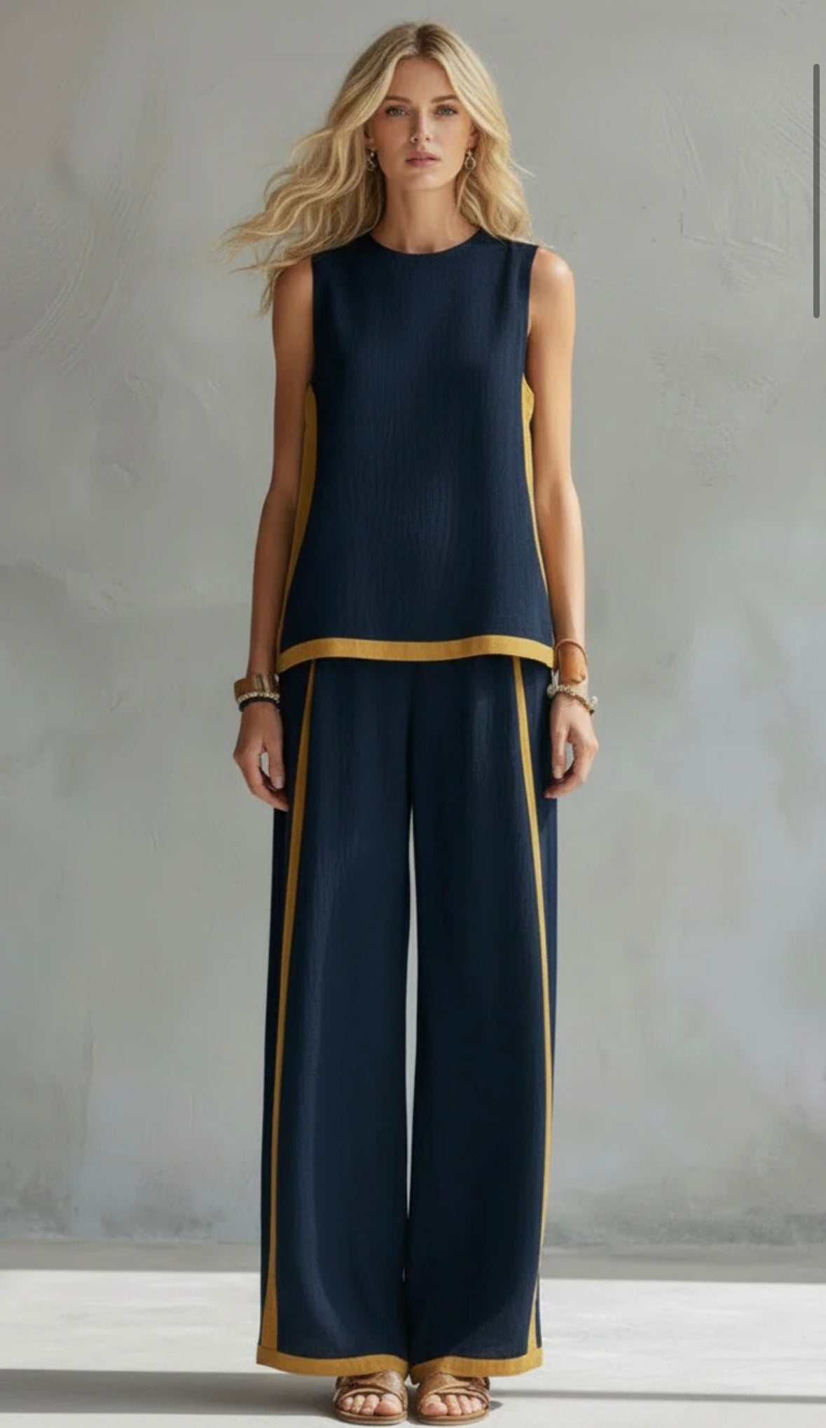 Luneria | Completo Donna Due Pezzi con Camicia e Pantaloni