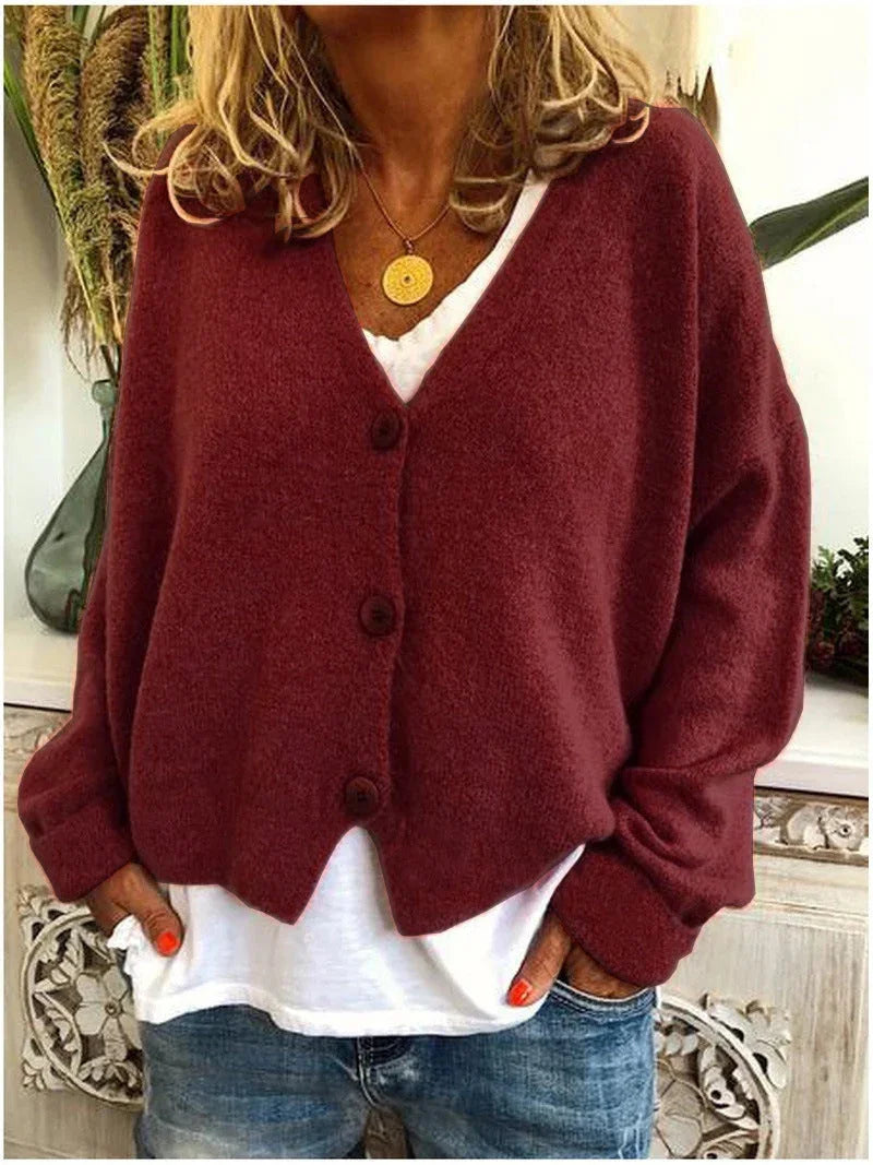 Carlotta | Cardigan Donna Elegante in Misto Cotone