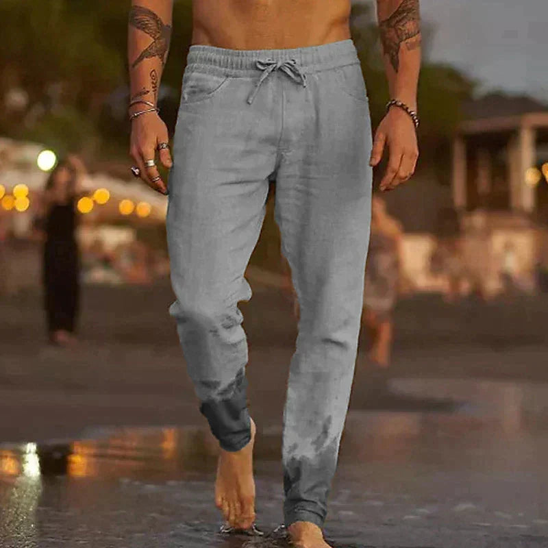 Nerio | Pantaloni Jogger Uomo con Coulisse e Polsini