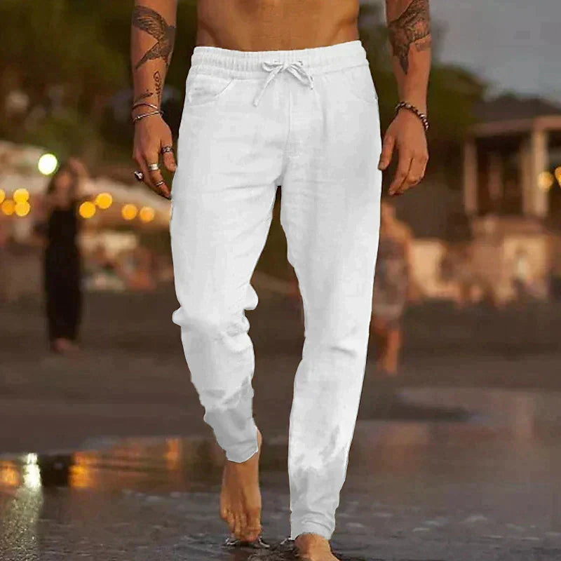 Nerio | Pantaloni Jogger Uomo con Coulisse e Polsini