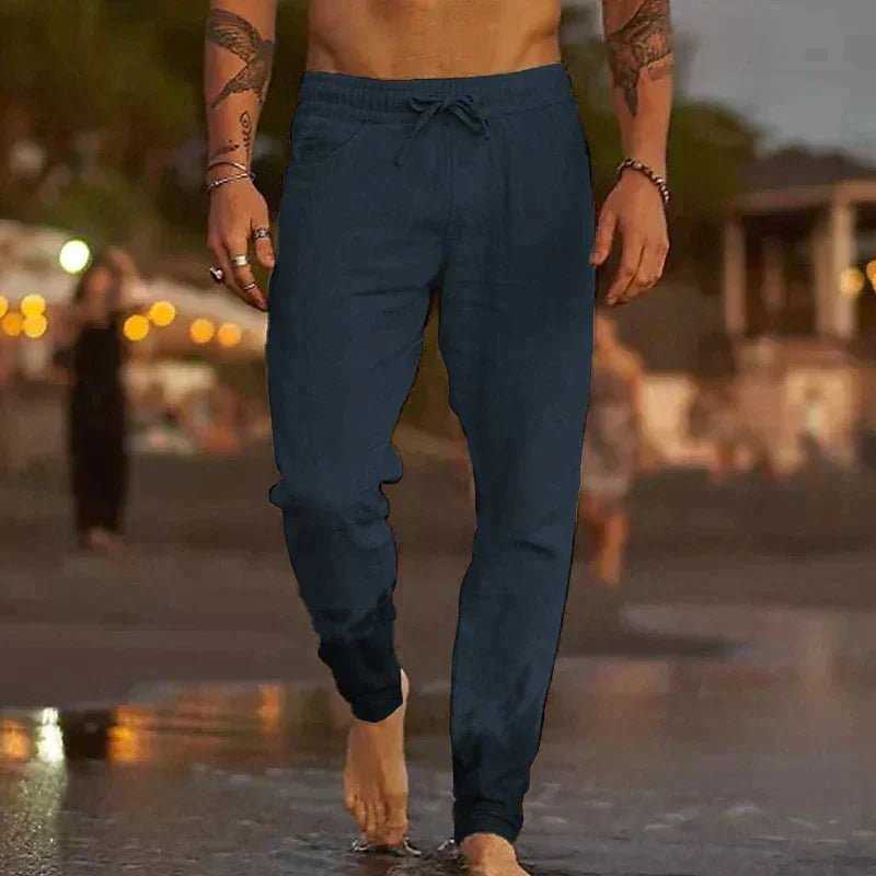 Nerio | Pantaloni Jogger Uomo con Coulisse e Polsini