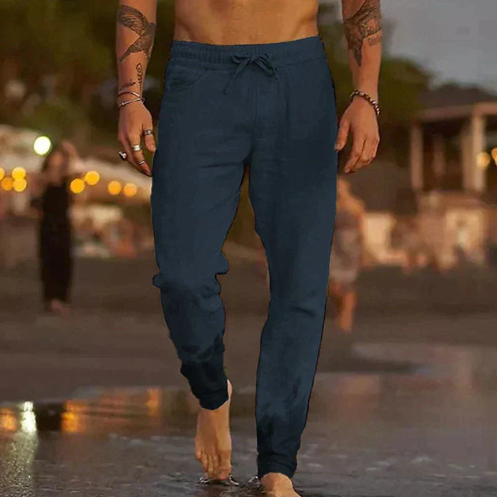 Nerio | Pantaloni Jogger Uomo con Coulisse e Polsini