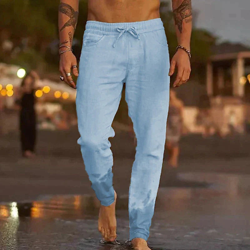 Nerio | Pantaloni Jogger Uomo con Coulisse e Polsini
