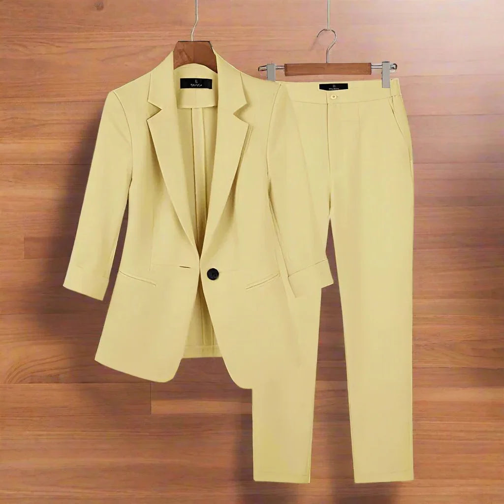 Alessia | Completo Donna Elegante con Blazer e Pantaloni