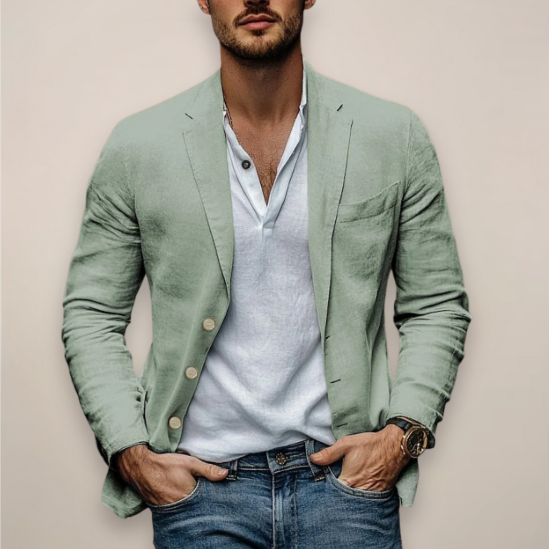 Dario | Completo Uomo con Camicia a Zip e Shorts Coordinati