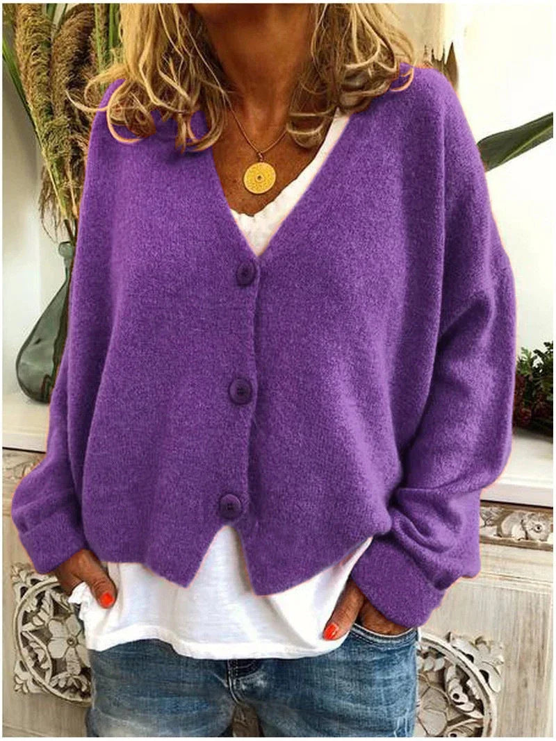 Carlotta | Cardigan Donna Elegante in Misto Cotone