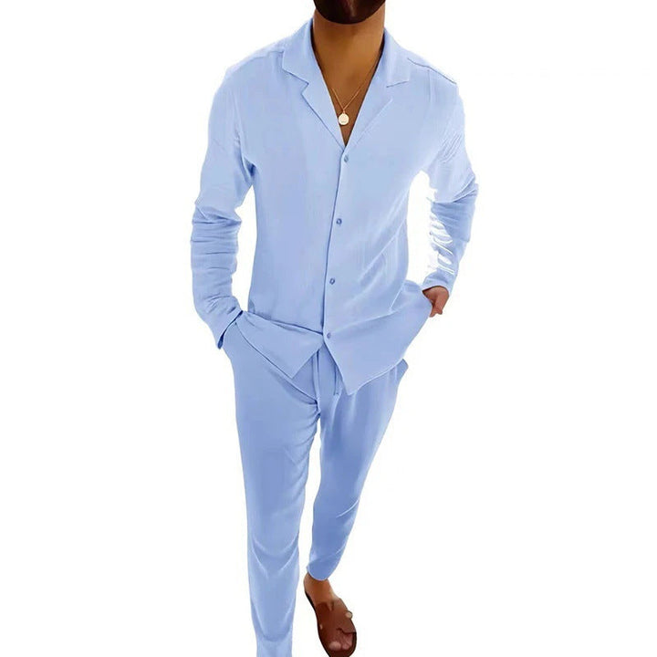 Tommaso | Completo Uomo in Lino con Giacca e Pantaloni