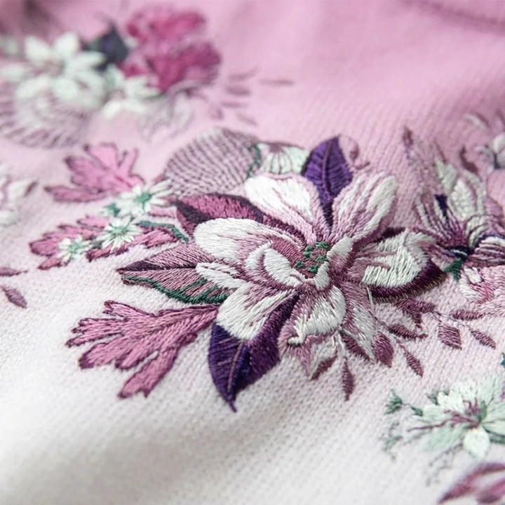 Tea | Maglione Donna Floreale con Collo Alto
