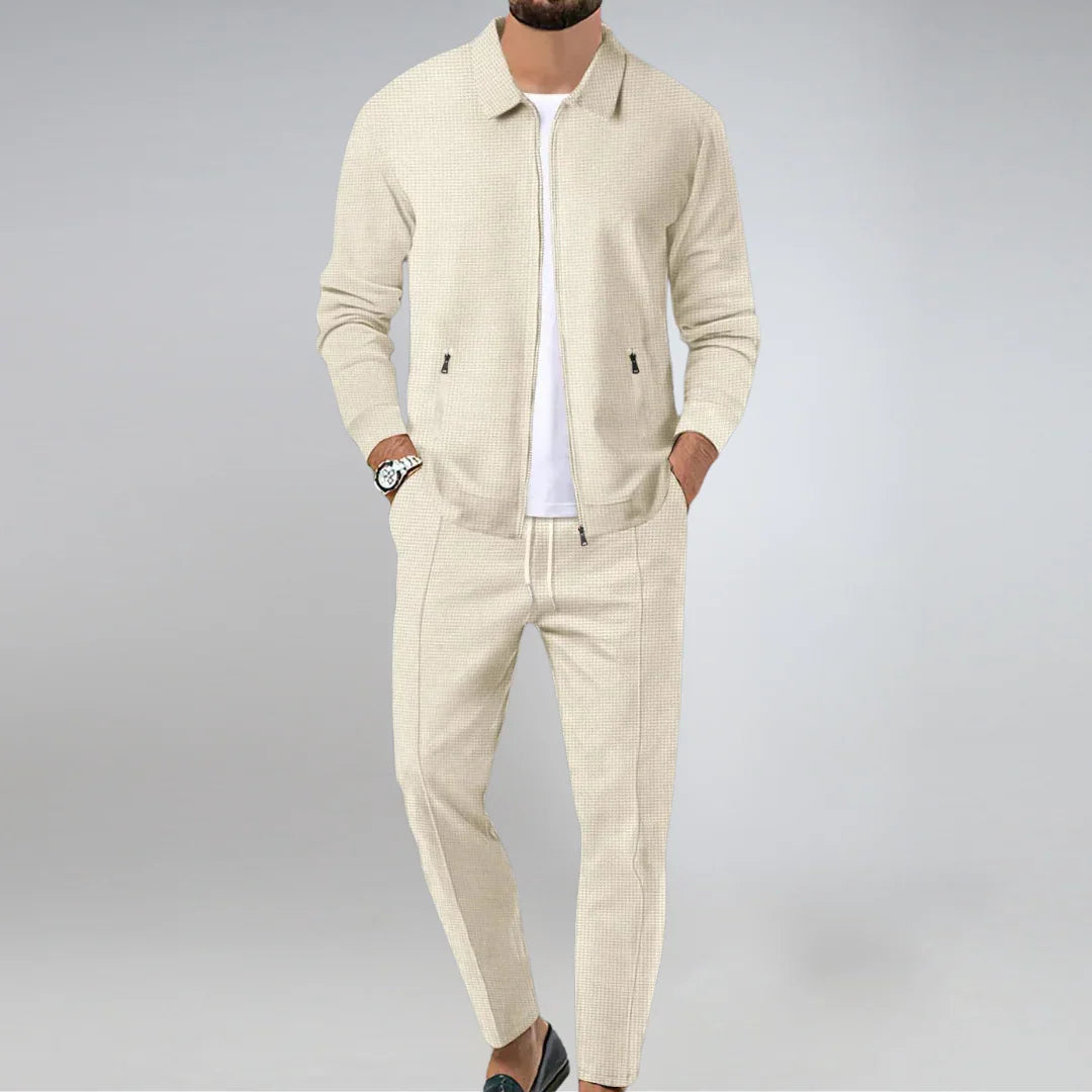 Ettore | Tuta Uomo Due Pezzi con Giacca con Zip e Pantaloni Coordinati