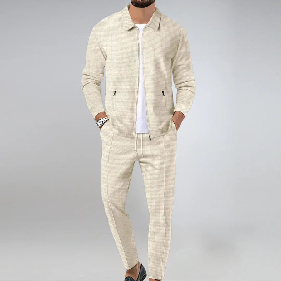 Ettore | Tuta Uomo Due Pezzi con Giacca con Zip e Pantaloni Coordinati