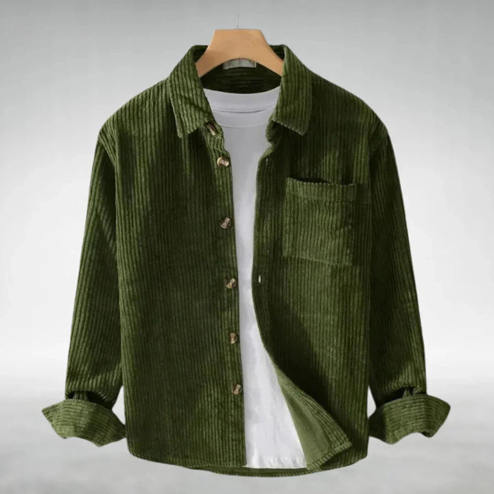 Raffaele | Camicia Uomo in Velluto a Coste