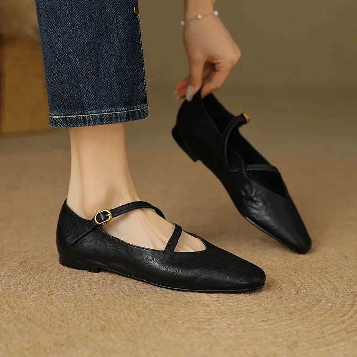Olivia | Scarpe Donna Mary Jane con Cinturino e Fibbia