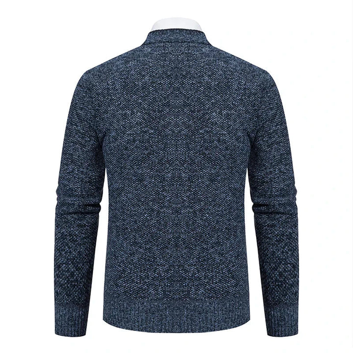Emilio | Pullover Uomo con Scollo a V e Bottoni