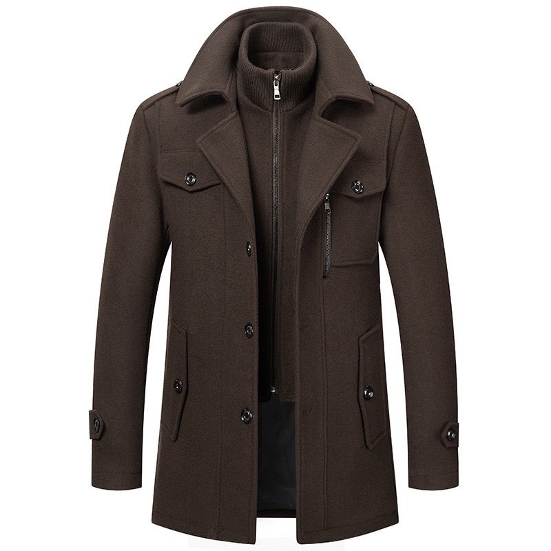 Dario | Cappotto Uomo Classico con Linea Strutturata