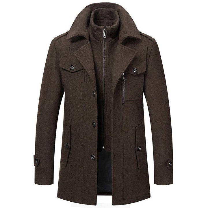 Dario | Cappotto Uomo Classico con Linea Strutturata