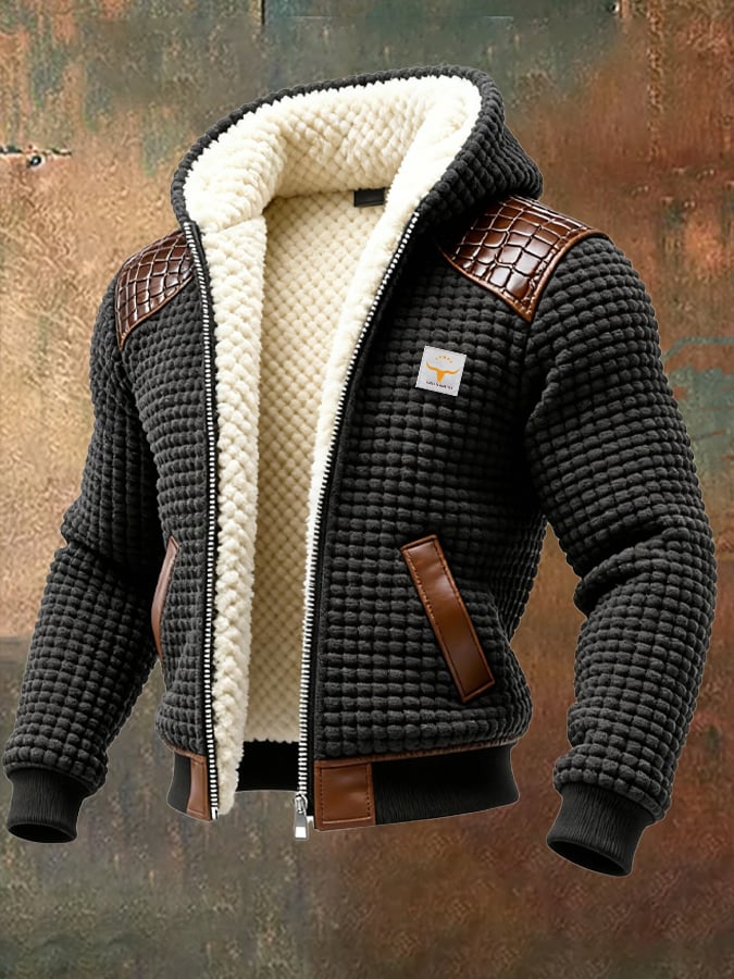 Leandro | Cardigan Uomo in Maglia con Bottoni dal Design Vintage
